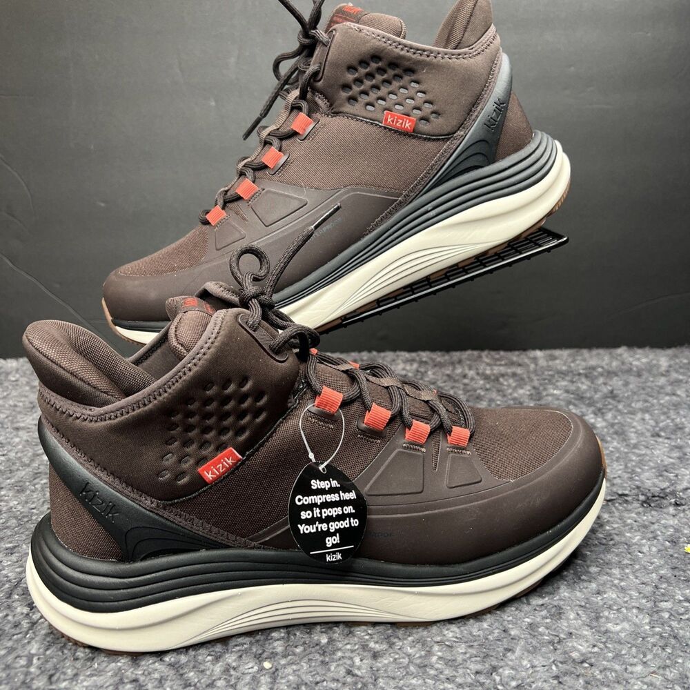 Kizik Men's Size 11 London AT Mid Waterproof Sneakers Boots NEW